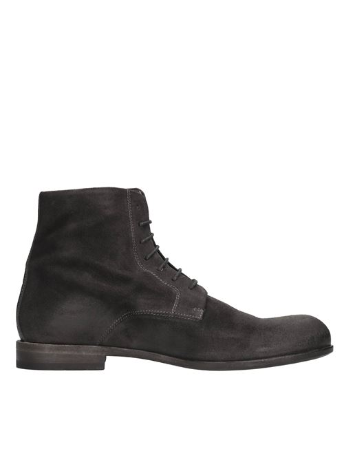 Stivaletti in camoscio HUNDRED 100 | 903-491-07 VELOURANTRACITE